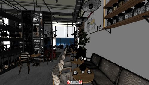 沫戀喜茶歐式室內(nèi)裝飾設(shè)計(jì) 從SU模型庫(kù)到SketchUp吧中文門戶的全方位設(shè)計(jì)資源整合